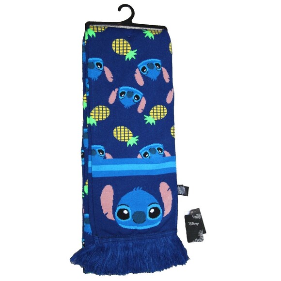 Disney Accessories - Disney Stitch Pineapple Knit Scarf Hot Topic Exclusive  One Size Collaboration